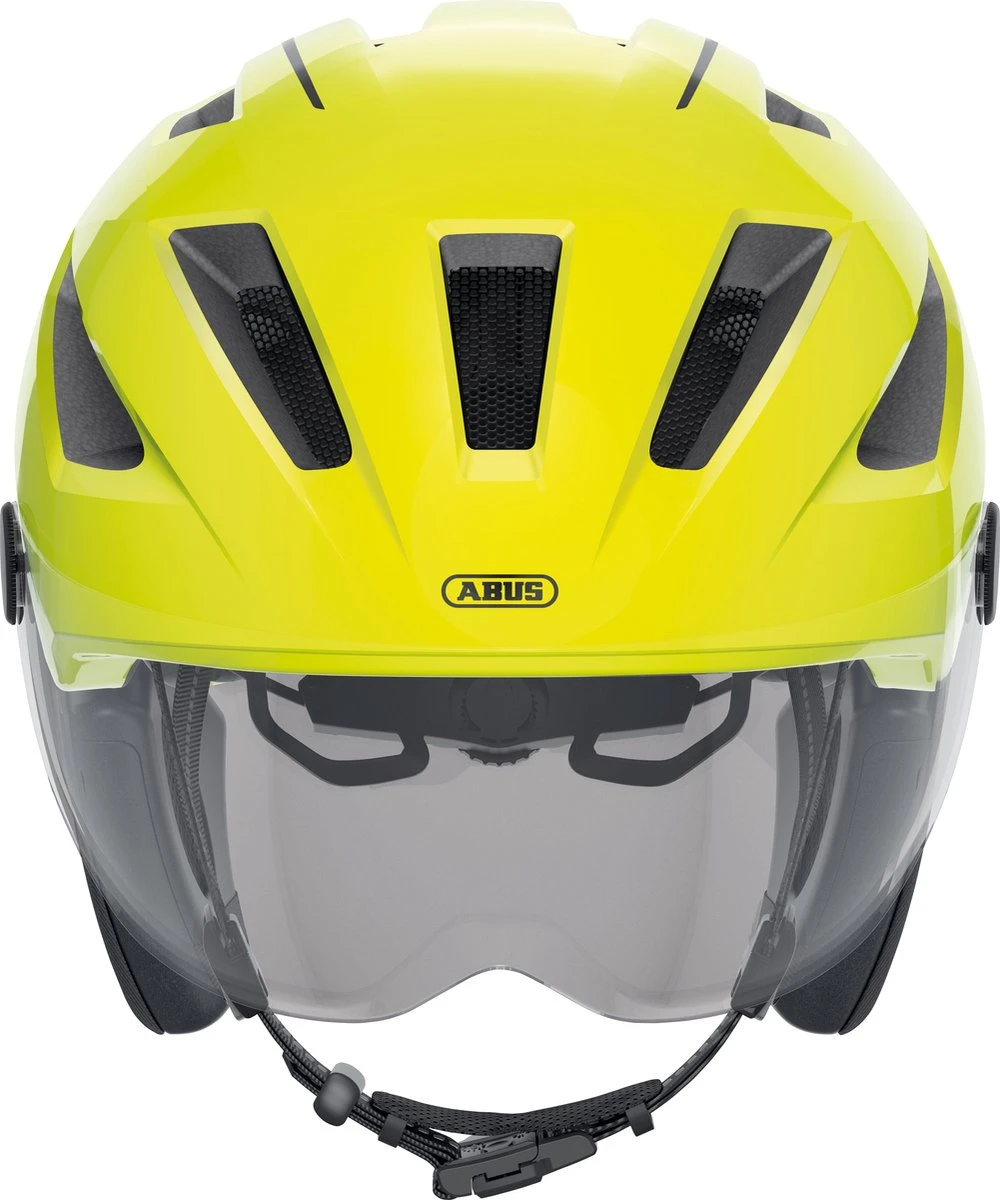 ABUS Pedelec 2.0 ACE Fietshelm - Maat L (56-62 Cm) - Signal Yellow 6 ABUS Pedelec 2.0 ACE Fietshelm - Maat L (56-62 Cm) - Signal Yellow - Afbeelding 6