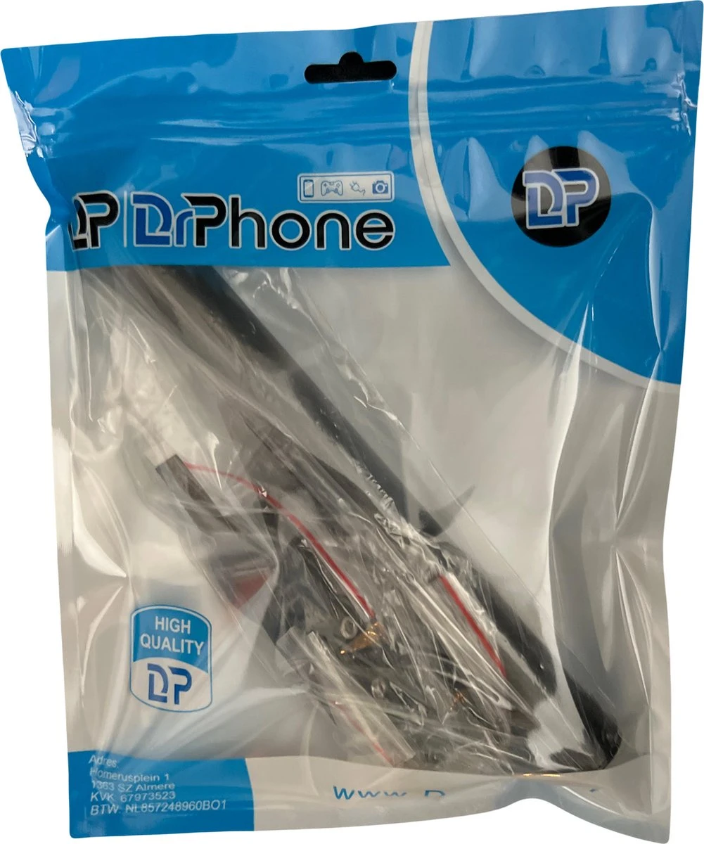 DrPhone EF1 – Verlengstuk Voor Fietsstuur – 30 CM Lang – Uitbreiding Frame – Gemakkelijk Te Installeren - Zwart 5 DrPhone EF1 – Verlengstuk Voor Fietsstuur – 30 CM Lang – Uitbreiding Frame – Gemakkelijk Te Installeren - Zwart - Afbeelding 5