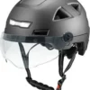 Vito E-Light Speed Pedelec Helm Met Vizier Mat Zwart S/M 55/58cm | Snorfiets Helm Snorscooter | Geschikt Voor Helmplicht