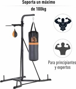 HOMCOM Bokszakhouder Met Een Draagvermogen Van 100 Kg Bokszakstandaard Met Boksbal Bokszak A91-073 15 HOMCOM Bokszakhouder Met Een Draagvermogen Van 100 Kg Bokszakstandaard Met Boksbal Bokszak A91-073 -Merkloos Verkoop 1026x1200