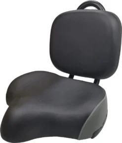 Merkloos Rugleuning Zadel - Fietszadel Met Rugleuning - Oversized - Comfortabel Zacht Zadel - Met PU Kussen -Merkloos Verkoop 1028x1200 3