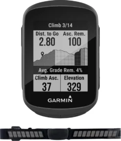 Garmin Edge 130 Plus Performance Bundel - Fietscomputer - Zwart
