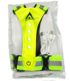 ARISENN® 3D LED Hardloop Verlichting OPLAADBAAR - Led Harnas - - INCL. Hersluitbare Zipper Bag - Led Vest - Wit Licht Voor & Rood Licht Achter - Hardloop Led Verlichting - Reflecterend Hardloop Vest - Hardlopen - Sport Verlichting - Oplaadbaar -Merkloos Verkoop 1048x1200 2