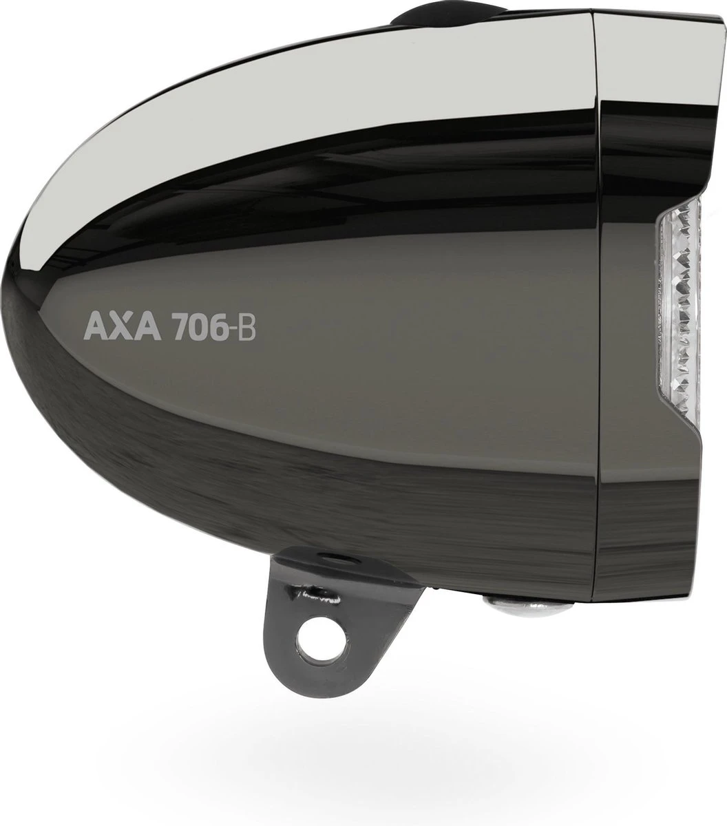 AXA 706 15 Lux - Fietslamp Voorlicht - LED Koplamp - Fietsverlichting Op Batterij - Chrome 4 AXA 706 15 Lux - Fietslamp Voorlicht - LED Koplamp - Fietsverlichting Op Batterij - Chrome - Afbeelding 4
