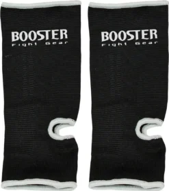 Merkloos Booster Enkelkous Zwart XL