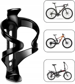 Merkloos Universele Bidonhouders Fiets - Sterke En Flexibele Structuur - Afmeting 14.5x7.5x7.6cm - Zwart -Merkloos Verkoop 1077x1200 2