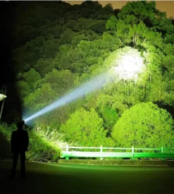 PuroTech - Militaire Hoofdlamp - Hoofdlamp LED Oplaadbaar - Extra Krachtig - Hoofdlampje - 8 LED-koplampen - 18000 Lumen - 600 Meter Bereik - Verstelbaar - Militaire Zaklamp -Merkloos Verkoop 1077x1200