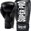 Super Pro Combat Gear Champ (kick)bokshandschoenen Zwart/Wit 14oz