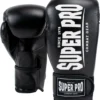 Super Pro Combat Gear Champ (kick)bokshandschoenen Zwart/Wit 16oz