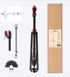 LifeGoods Fiets Montagestandaard - Fietsreparatie Racefiets / MTB - Incl. Stuurhouder - Zwart/Rood -Merkloos Verkoop 1097x1200 4