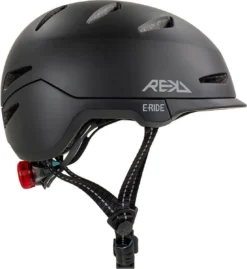 REKD Urbanlite Speed-Pedelec Helm | NTA 8776 Goedgekeurd | Snorfiets Helm | Snorscooter - Zwart