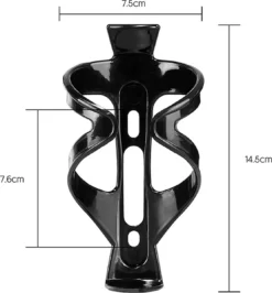 Merkloos Universele Bidonhouders Fiets - Sterke En Flexibele Structuur - Afmeting 14.5x7.5x7.6cm - Zwart -Merkloos Verkoop 1113x1200 6