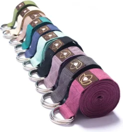 Yoga Riem / Strap Extra Lang Lavendel - Lotus -Merkloos Verkoop 1115x1200 2