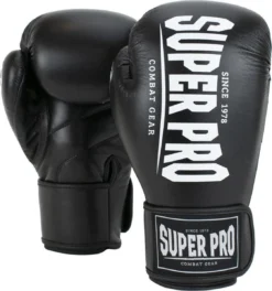 Super Pro Combat Gear Champ (kick)bokshandschoenen Zwart/Wit 14oz -Merkloos Verkoop 1121x1200 5