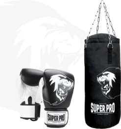 Super Pro Combat Gear Bokszakset Junior Zwart/Wit -Merkloos Verkoop 1126x1200 5