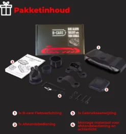 B-care Elektrische Fietsverlichting - Inclusief Afstandsbediening En Richtingaanwijzers - Fietsalarm - Anti Diefstal Alarm - Fiets Achterlicht - Fietsbel - Fiets Accessoires -Merkloos Verkoop 1128x1200 9