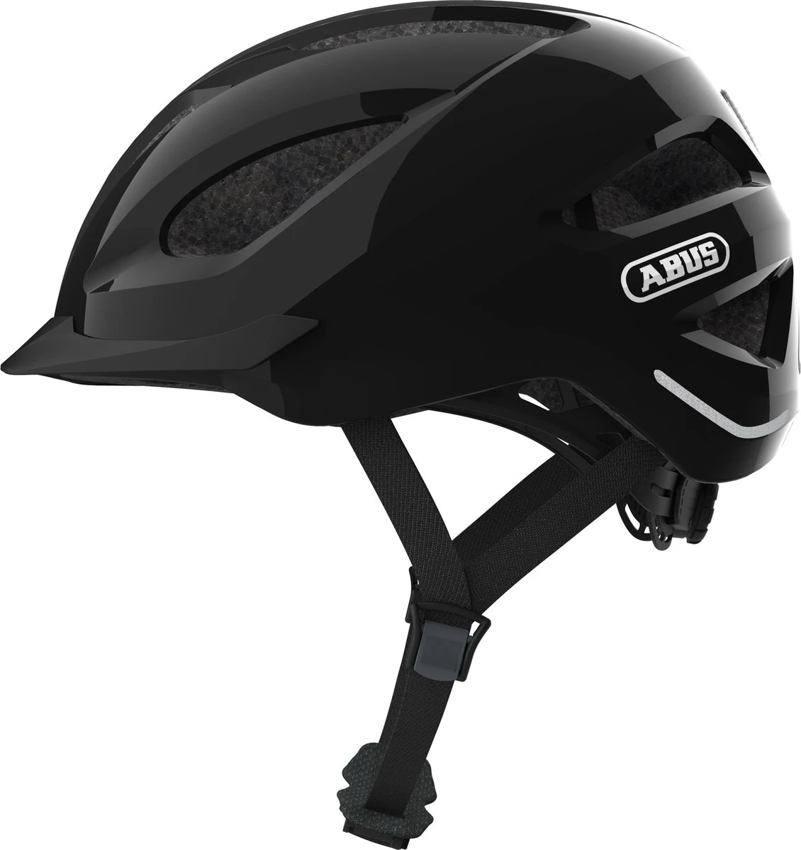 ABUS Pedelec 1.2 Fietshelm – Shiny Black – Maat M (52-57 Cm) NTA Gekeurd – Geschikt Voor High Speed E-bikes En Snorfietsen 2 ABUS Pedelec 1.2 Fietshelm – Shiny Black – Maat M (52-57 Cm) NTA Gekeurd – Geschikt Voor High Speed E-bikes En Snorfietsen - Afbeelding 2