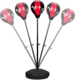 Get&Go Bokstrainer Standaard - Junior - Zwart/Rood -Merkloos Verkoop 1133x1200 2