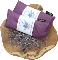 YoZenga Oogkussen Met Amethyst & Biologische Lavendel | Kristallen/edelstenen | Kleur: Lavenderblush | Ideaal Bij Hoofdpijn & Stress Klachten | Meditatie | Ontspanning | Yoga -Merkloos Verkoop 1144x1200