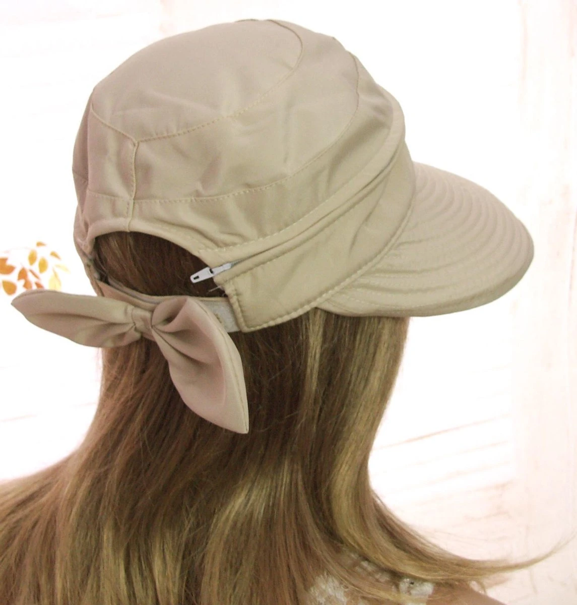 Afritsbare Lichtgewicht Zonnepet Zonneklep Extra Brede Rand Kleur Beige Naturel Maat One Size 2 Afritsbare Lichtgewicht Zonnepet Zonneklep Extra Brede Rand Kleur Beige Naturel Maat One Size - Afbeelding 2