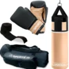 ScSPORTS® Bokszak - Incl. Bokshandschoenen - Sporttas - Bandages - 12 Kg - Boksset