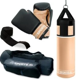 ScSPORTS® Bokszak - Incl. Bokshandschoenen - Sporttas - Bandages - 12 Kg - Boksset