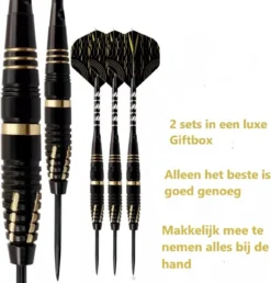 Premium Dartpijlen Van Hoge Kwaliteit Steeltip - Set Van 6 - Dartpijltjes 23 Gram - Origineel Cadeau Professionele Meest Complete Set -Merkloos Verkoop 1149x1200 6