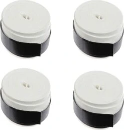 Witte Overgrip (tijdelijk 2+2) -Vernieuwd Met Steviger Grip! - Racket Overgrip - Tennisgrip - Softgrip - Absorberende Overgrip - Tennis - Soft - Extra Grip - 4 Stuks - Badminton - Squash - Padel -Merkloos Verkoop 1150x1200 1