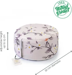Love Generation ● Meditatiekussen ● Yoga Kussen ● Rond ● Field Flowers -Merkloos Verkoop 1150x1200 2