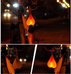LOUZIR Opvallend Waterproof Fiets Led Achterlicht In De Vorm Van Een Slingerende Balzak(met Rode, Lichtgevende Ballen!) -Merkloos Verkoop 1153x1200 8