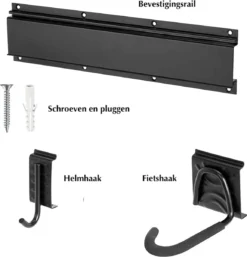 SODEAL Fiets Ophangsysteem - Fietshaak - Fiets Ophangbeugel - Muurbeugel Fiets - Fietsenrek - Fietsbeugel -Merkloos Verkoop 1155x1200 13