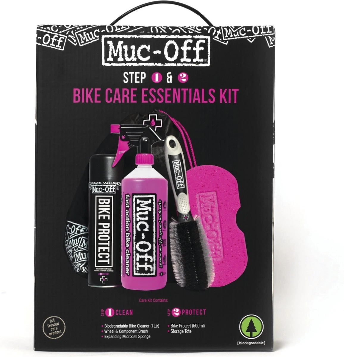 Muc-Off Bicycle Care Essential Kit 1 Muc-Off Bicycle Care Essential Kit