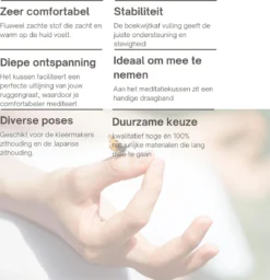 Meditatiekussen | Yoga Kussen | Boekweit | Oker -Merkloos Verkoop 1156x1200 5