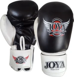 Joya Top Ten Bokshandschoen - Zwart / Wit - 12 Oz.
