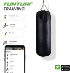 Tunturi Bokszak - Stootzak - Boxzak - 100 Cm - Gevuld En Inclusief Ketting - Incl. Gratis Fitness App -Merkloos Verkoop 1161x1200 2