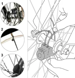 BOTC Wielverlichting Fiets - 20 Holders - Spaakverlichting LED - Lichtsnoer Fietswiel - 20 Leds - 220CM - Kleurrijk -Merkloos Verkoop 1162x1200 6