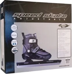 Nijdam Norenschaats Junior Verstelbaar - Semi-Softboot - Alu Buis - Zwart/Antraciet - 38-41 12 Nijdam Norenschaats Junior Verstelbaar - Semi-Softboot - Alu Buis - Zwart/Antraciet - 38-41 -Merkloos Verkoop 1166x1200 3