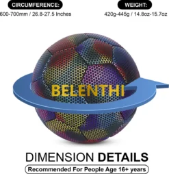 Belenthi Lichtgevende Voetbal - Glow In The Dark Bal - Lichtgevende Bal - Holografisch - Reflecterend -Merkloos Verkoop 1168x1200 1