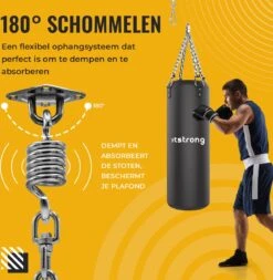 Itstrong® Plafondhaak Ophangsysteem Voor Binnen & Buiten – Ophanghaak Voor Bokszak – Schommel – Schommelstoel – Hangstoel - RVS 10 Itstrong® Plafondhaak Ophangsysteem Voor Binnen & Buiten – Ophanghaak Voor Bokszak – Schommel – Schommelstoel – Hangstoel - RVS -Merkloos Verkoop 1170x1200 6