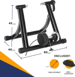 Healthfox Fietstrainer Met 6 Weerstandsniveaus – Opvouwbaar En Stil – Wielmaat 26-28 Inch – Universeel – Rollenbank Fiets -Merkloos Verkoop 1173x1200 9