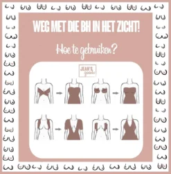 Jean's Goods Boob Tape - Inclusief Herbruikbare Tepelplakkers - Tepelcover - Borst Tape - Plak BH - 5 Meter - Super Sticky - Boobtape - Naturel -Merkloos Verkoop 1181x1200 4