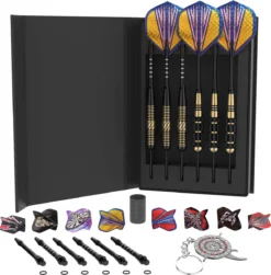 DOGMA Dartpijlen - 23 & 24 Gram Darts - Premium Brass Dartspijlen Set - 6 Steeltip Dartpijltjes - Extra Dart Flights & Dart Shafts -Merkloos Verkoop 1183x1200 15