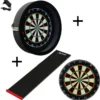 Dragon Darts - Sorpresa PRO Set - Zwart - Dartbord - Dartmat - Dartbord Verlichting
