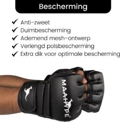 Maahype UFC - MMA Handschoenen - (Kick)Bokshandschoenen - Boxing Gloves - Heren & Dames - Onesize - Unisex -Merkloos Verkoop 1183x1200 8