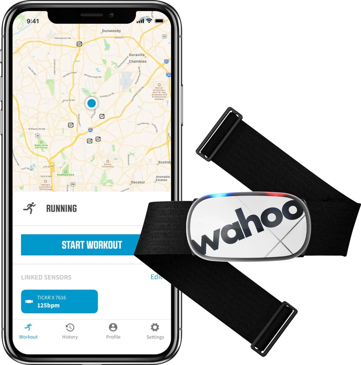 Wahoo Fitness TICKR X With Motion And Memory 2 Wahoo Fitness TICKR X With Motion And Memory - Afbeelding 2