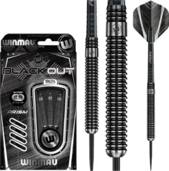 Winmau Blackout 1 90% - Dartpijlen - 26 Gram