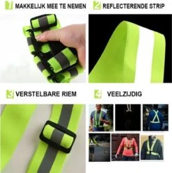 Veiligheidsriem / Veiligheidshesje / Verkeersvest | S, M Tot XL Verstelbaar Reflecterend | Unisex , Band Cross Belt Vest - Elastische Kruisgordel Fietsen Hardlopen Sporten 13 Veiligheidsriem / Veiligheidshesje / Verkeersvest | S, M Tot XL Verstelbaar Reflecterend | Unisex , Band Cross Belt Vest - Elastische Kruisgordel Fietsen Hardlopen Sporten -Merkloos Verkoop 1189x1200 4