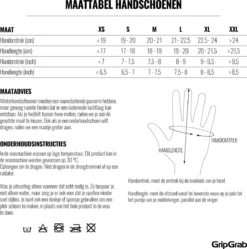 GripGrab - Ride Windproof Winter Gevoerde Padded Fietshandschoenen - Zwart - Unisex - Maat L -Merkloos Verkoop 1191x1200 19