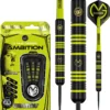 Winmau Michael Van Gerwen Ambition Black Coated Brass - Dartpijlen - 22 Gram