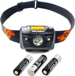 Hoofdlamp LED Waterdicht Incl AAA Batterijen - 160 Lumen - King Mungo KMHL003